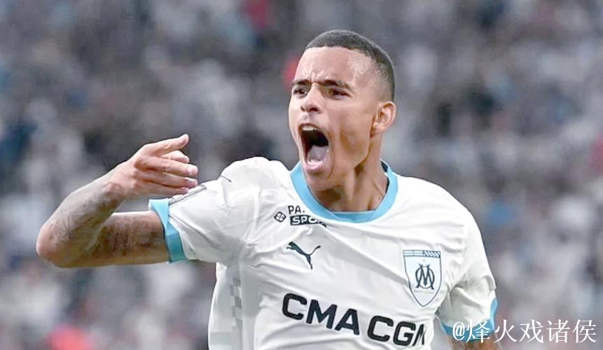 格林伍德本轮82分钟绝杀摩纳哥，11球领跑法甲射手榜